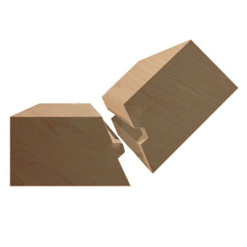 Lock Miter Router 22.5 Degree Glue Joinery 1/2" Shank Router Bit Set