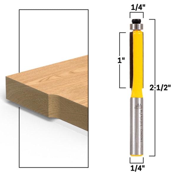 Flush Router Guide Straight 1