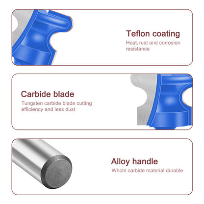 12mm Shank Professional Alloy Finger Pull Router Bit For Grooving And Joinery