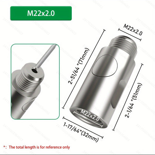 Heavy Duty Concrete Hole Opener Drill Bit Conversion Head Quick Change Shank for Brick Cement Stone Hollow Wall Drilling