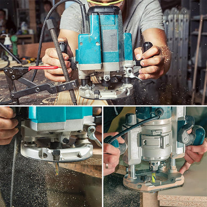 8mm Double-Edged Compound Milling Cutter Spiral Tungsten Carbide Router Bit DLC Rainbow Coated CNC Tool for Wood and Acrylic Engraving