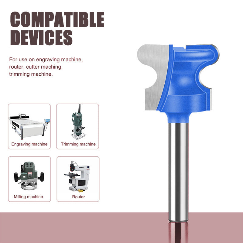 12mm Shank Professional Alloy Finger Pull Router Bit For Grooving And Joinery