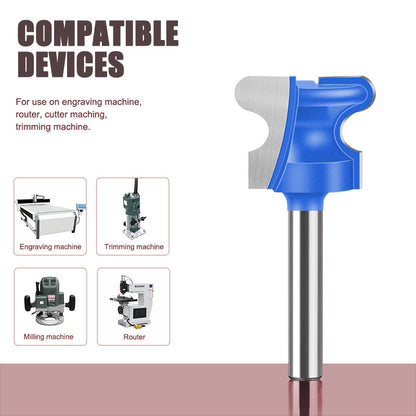 12mm Shank Professional Alloy Finger Pull Router Bit For Grooving And Joinery
