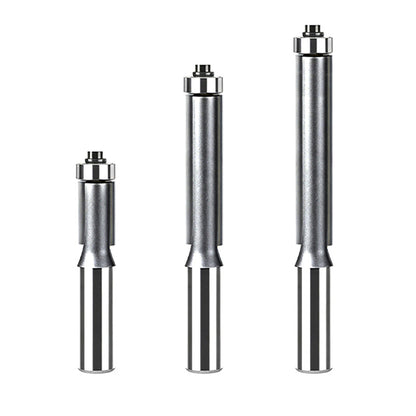 1 Pcs Extra Long Straight Flush Trim Router Bit, 1/2" Shank Carbide Milling Cutter for Woodworking
