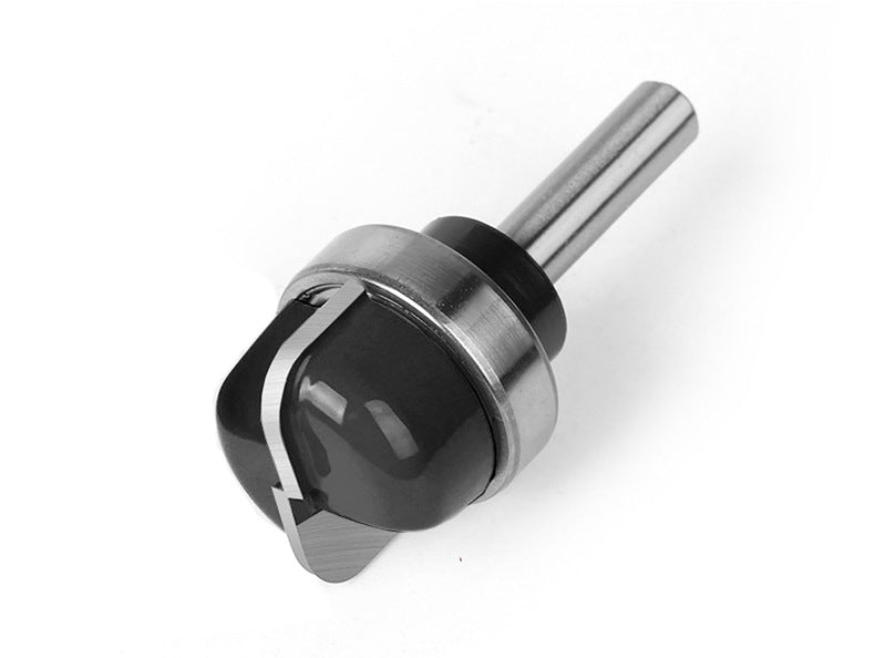 1 Piece Bowl & Tray Template Router Bit, 1/4" Shank – Carbide Tipped Cove Juice Groove Bits for Wood Bowls, Trays, Boxes, and Troughs