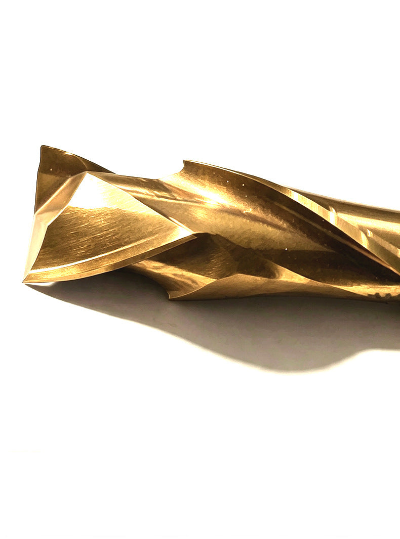 3/8 Inch Shank 1-1/4" Cutting Length Compression CNC Router Bit Spiral End Mill