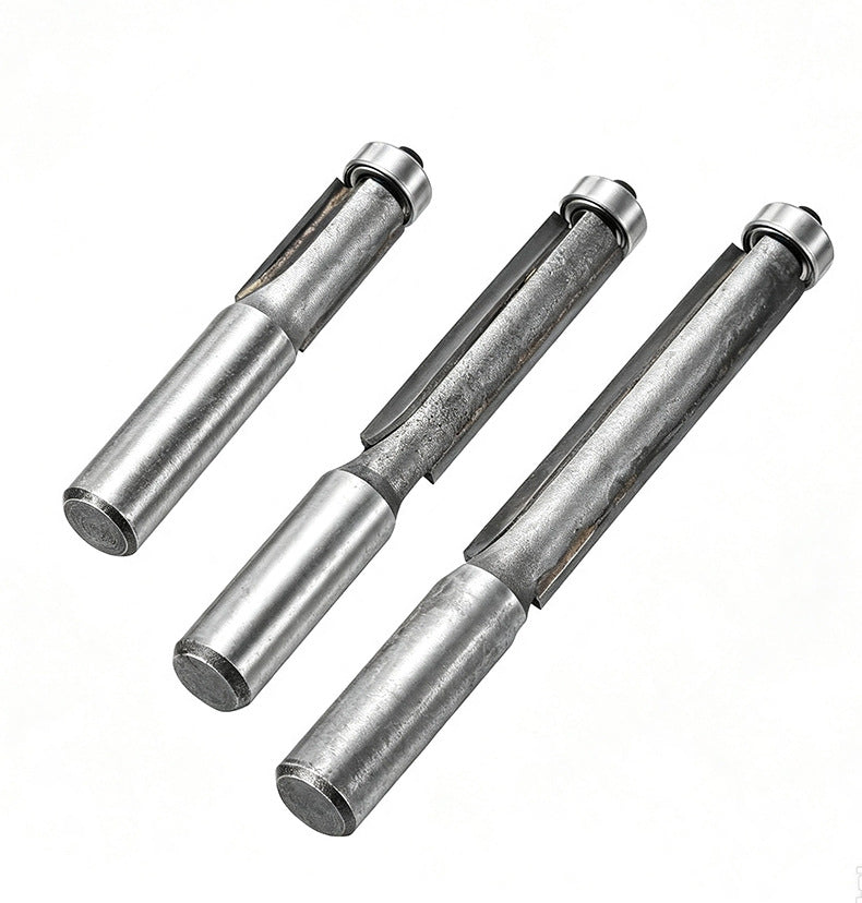 1 Pcs Extra Long Straight Flush Trim Router Bit, 1/2" Shank Carbide Milling Cutter for Woodworking