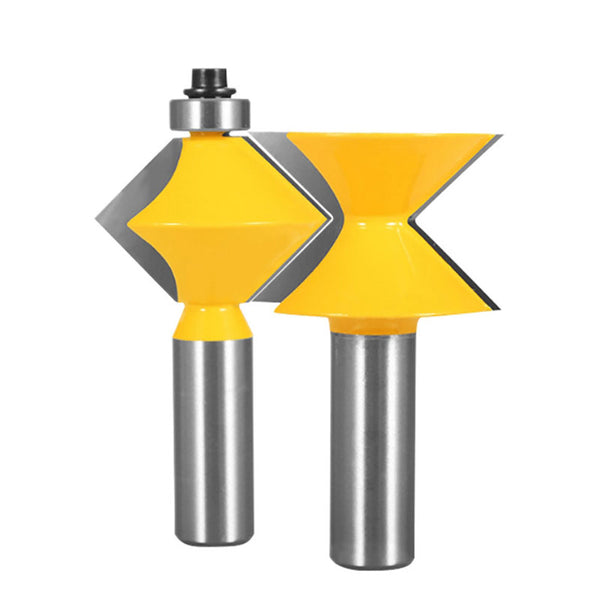 Edge Banding Router Bit Set V Design Tongue & Groove – RouterBit Mall