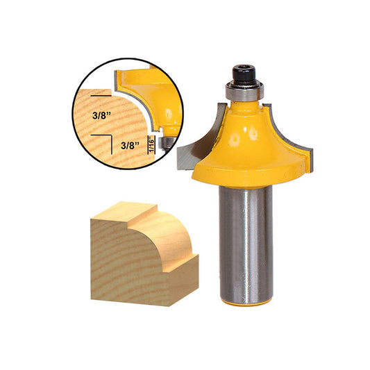 Round Over Beading Edging 3/8" Radius 1/2" Shank Router Bit