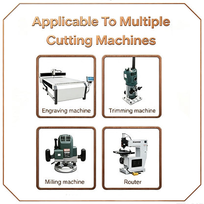 15° Bevel Trim Router Bit with Bearing, Carbide Chamfer Edge Trimming Bit