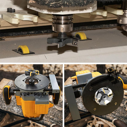 4-Wing Indexable Planer Bit with 8 Replaceable Carbide Inserts for CNC and Handheld Wood Surfacing