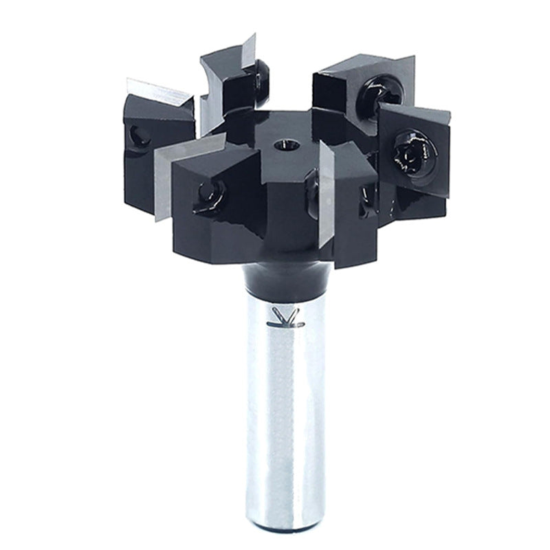 6‑Wing Slab Flattening Router Bit 1/2