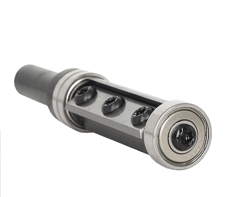 12mm 12.7mm Wood Flush Trim Router Bit Straight Double Flute Bearing Replaceable Carbide Inserts