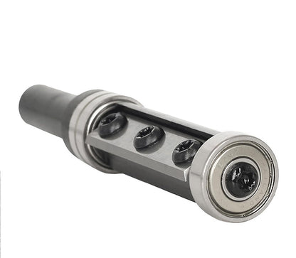 12mm 12.7mm Wood Flush Trim Router Bit Straight Double Flute Bearing Replaceable Carbide Inserts