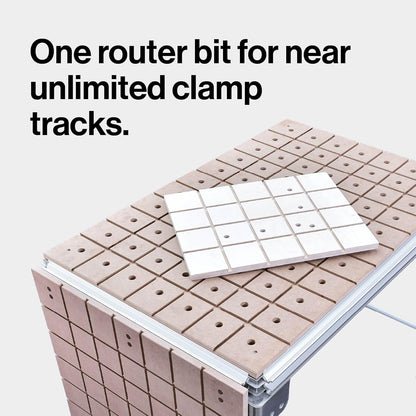 Dovetail 1/4" Shank 14° x 1/2" Router Bit – Precise Cuts, Roundovers & Efficient Chip