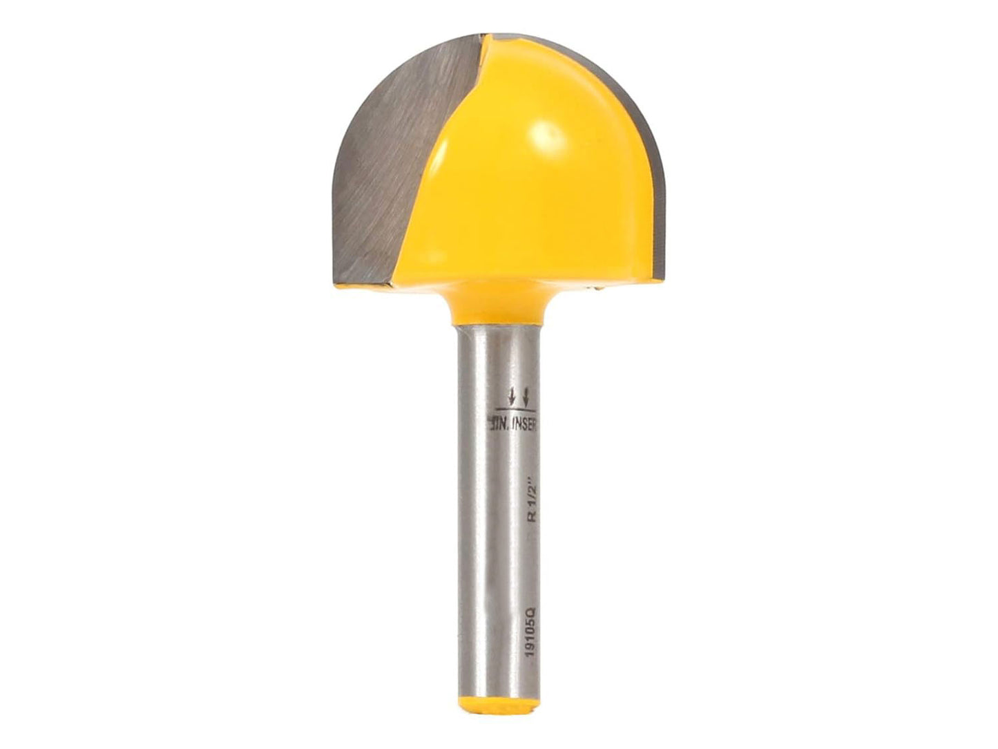 Core Box Router Bit 1-Inch Diameter 1/4-Inch Shank