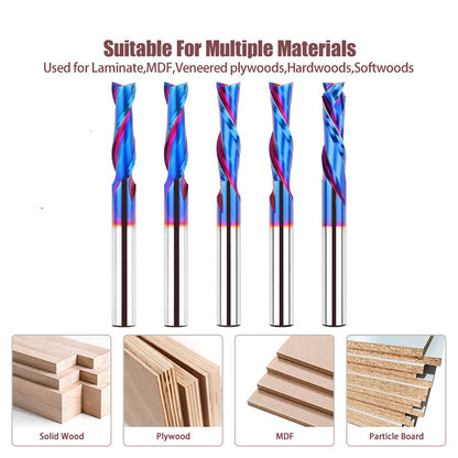 1/4 Shank Tungsten Carbide Router Bit for Sign Making Letter Engraving Carving Slotting Mortises