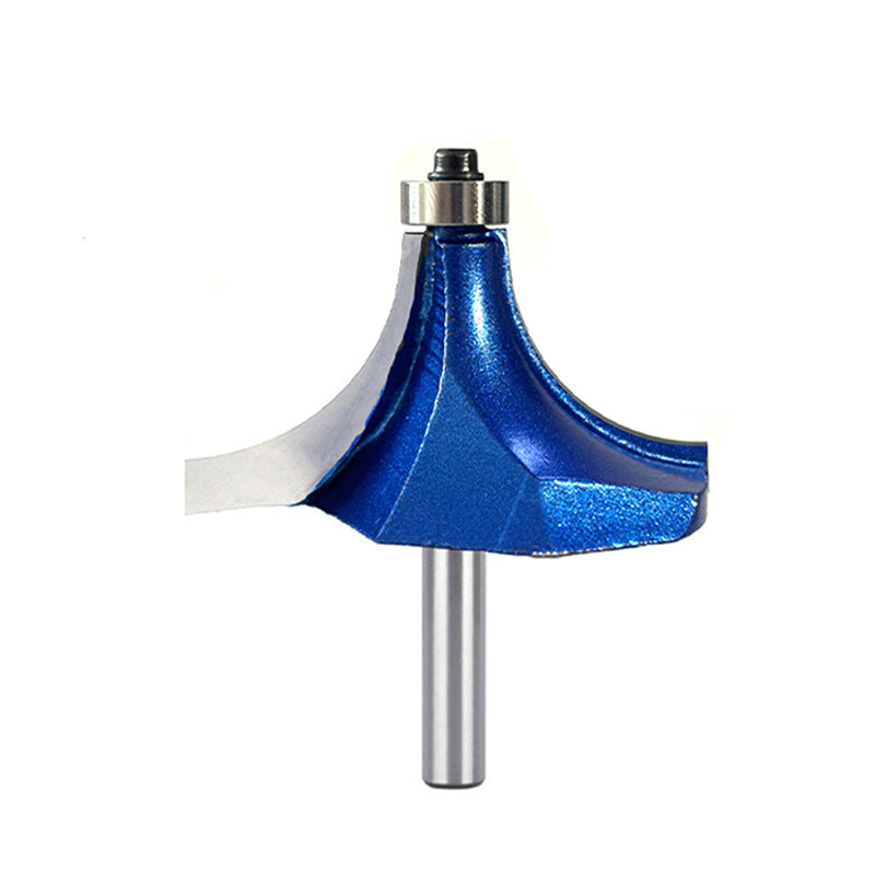 High Precision Tungsten Carbide Round Over and Chamfer Router Bit with Radius for Edge Trimming and Shaping