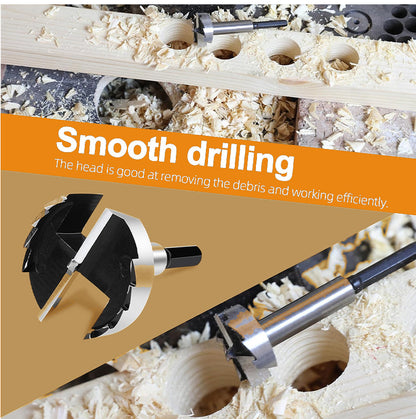 2-5/8" Forstner Drill Bit for Woodworking, Wood Hinge Cutter for Woods Plywood Plastic