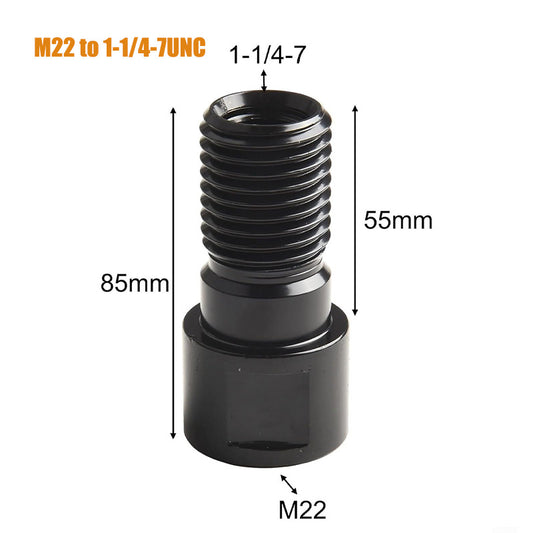 M22 1-1/4-7 UNC Thread Adapter 40Cr Alloy Steel for Various Drilling Applications