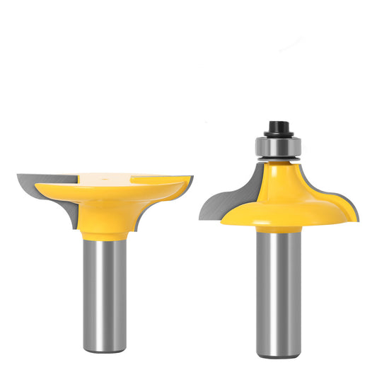 Medium Ogee 2 Bit Matching Entry Door Profile 1/2" Shank Router Bit Set
