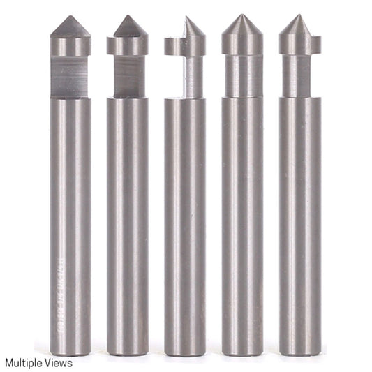 Panel Pilot Trim Solid Carbide 1/4" Shank 1/4" Cutting Length Router Bit