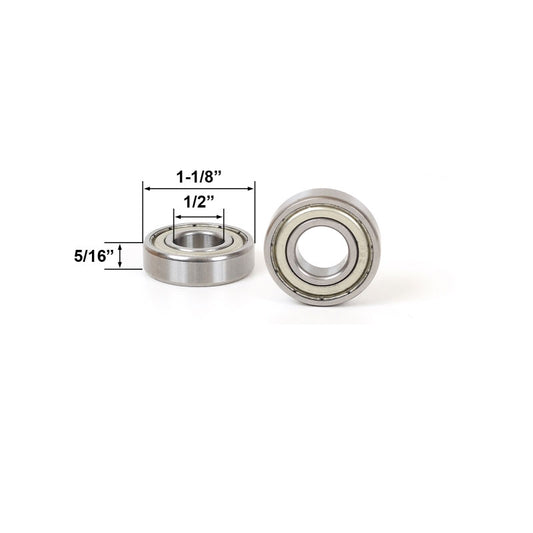 Router Bit Shank Bearing Outer Diameter 1 1/8" & Inner diameter 1/2"