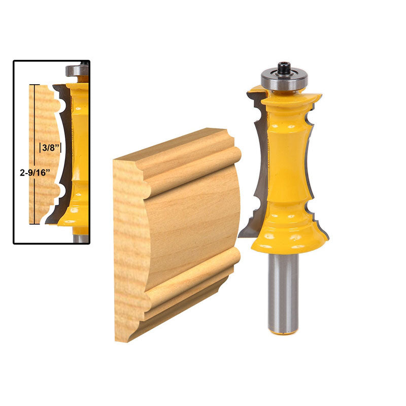 Multi Router Bit Picture Frame Door Miter Router Bit Frames & Molding Bit Set – RouterBit Mall