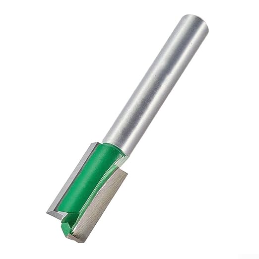 Straight Router Bit 1/2 and 1/4 Inch Shank Steel Milling Cutter for Woodworking Engraving and Trimming