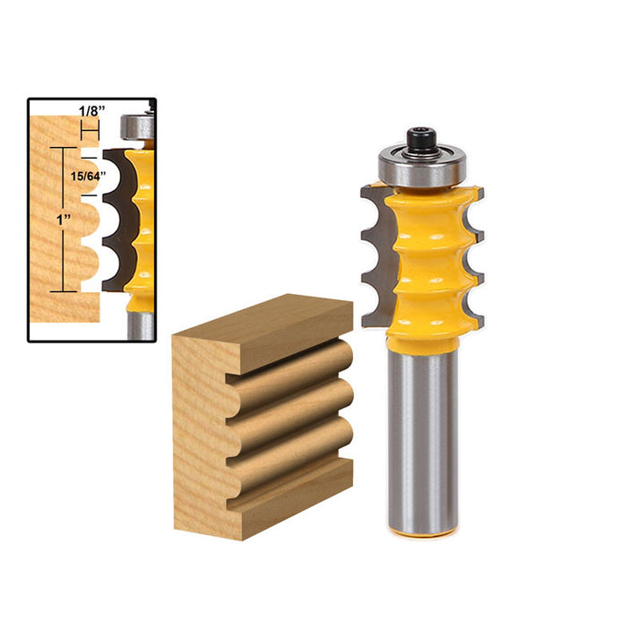 Triple Bead Column Molding Router Bit – RouterBit Mall