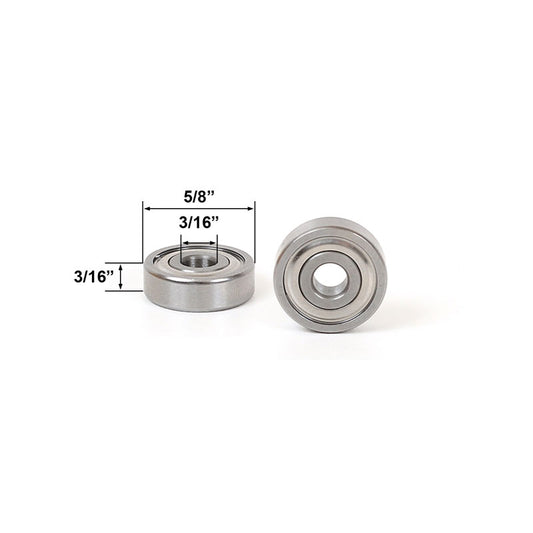 Router Bit Replacement Bearing Outer Diameter 5/8" & Inner diameter 3/16"