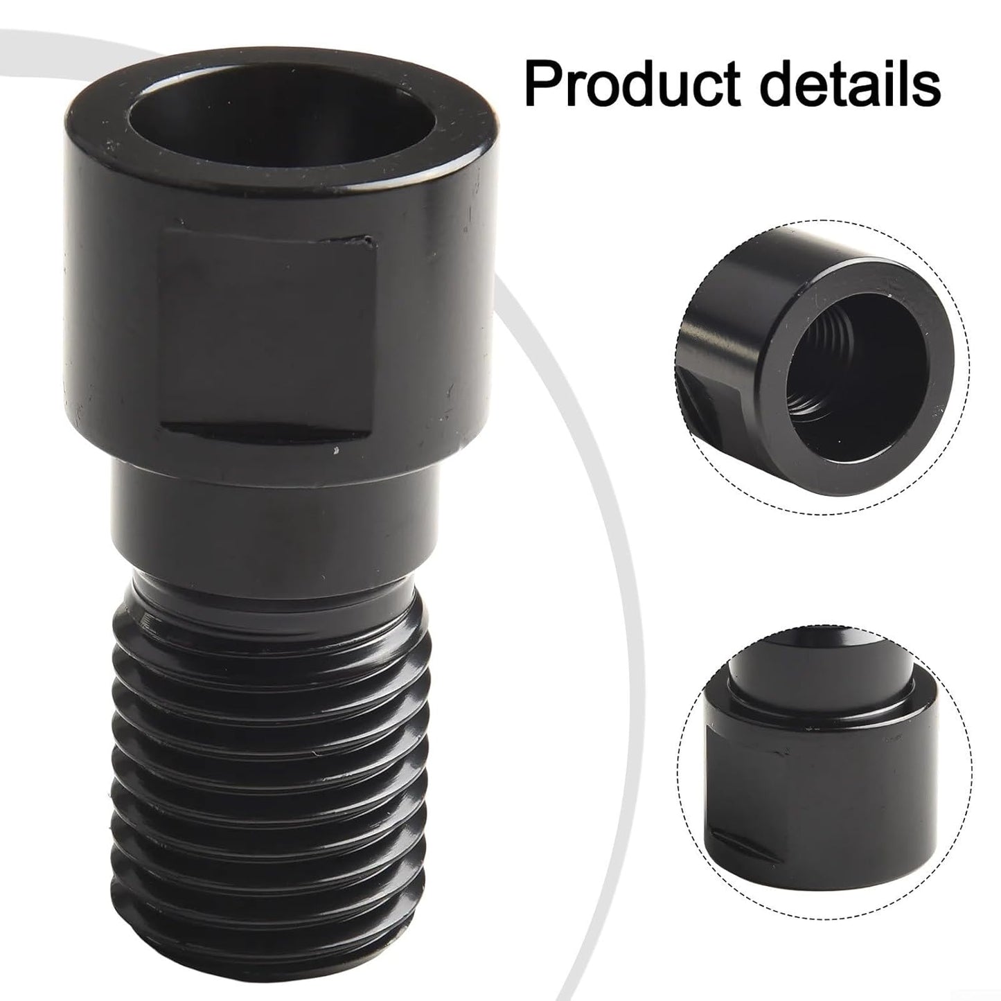M22 1-1/4-7 UNC Thread Adapter 40Cr Alloy Steel for Various Drilling Applications