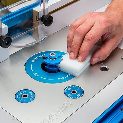 Router Bit Set-Up Jig for Shaker Stile and Rail Router Bits