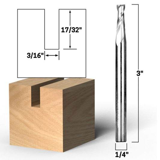 3/16" Dovetail Pin Dovetail 1/4" Shank Router Bit