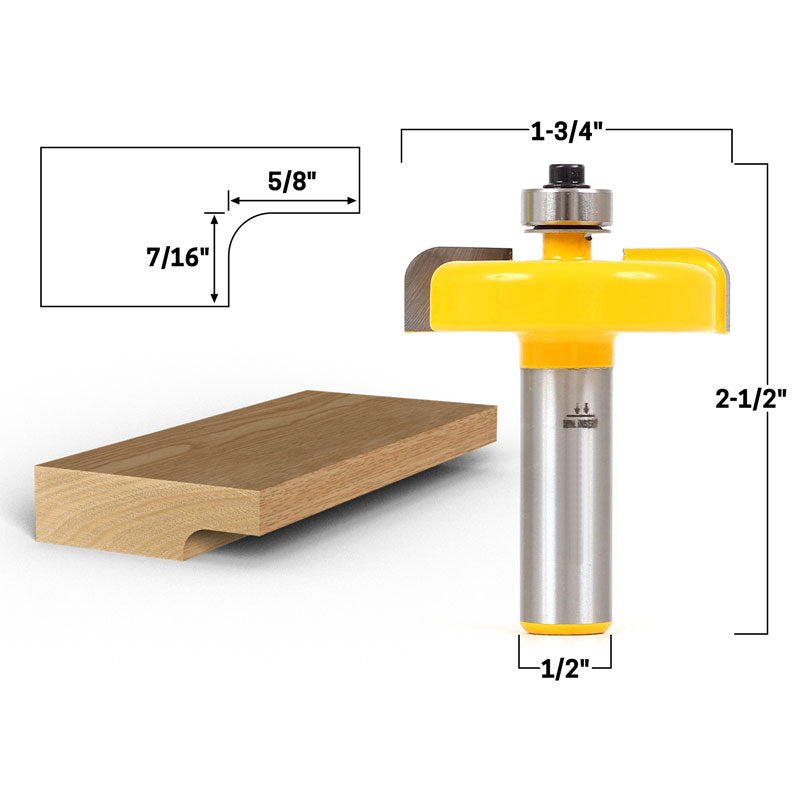Raised Panel Backcutter 1/2