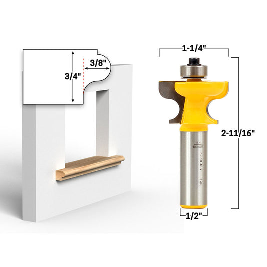3/4" Window Sill 1/2" Shank Router Bit