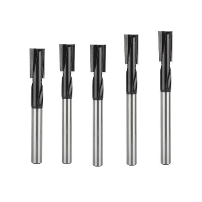 140mm 1/2" Shank Lengthened Cleaning Bottom Spiral Router Bit for Engraving