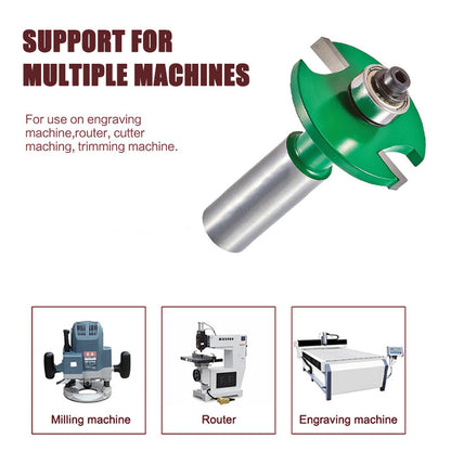 Bearing Guided Biscuit Jointer Router Bit, Carbide Tipped, 5/32 Inch Cut Length