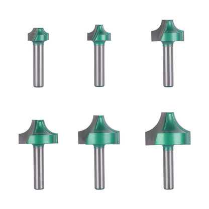 8mm Shank Open End Carving Router Bit Carbide Milling Cutter for Wood Woodworking Tools