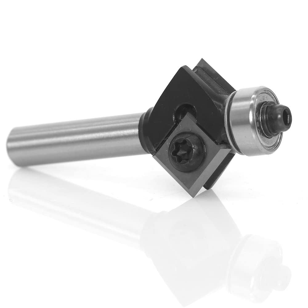 45° Chamfer Router Bit – Reversible Double Edge Tungsten Carbide Cutter