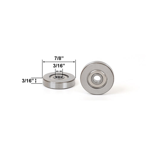 Router Bit Replacement Bearing Outer Diameter 7/8" & Inner diameter 3/16"