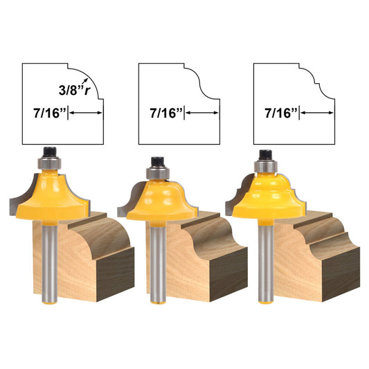Cresent Edge Router Bit Cheap Edging Router Bits for Sale - Achieve Perfectly Smooth and ...