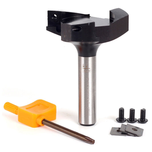 Insert Cutter Spoilboard 2 5/16" Diameter 3 Cutter 1/2" Shank Router Bit