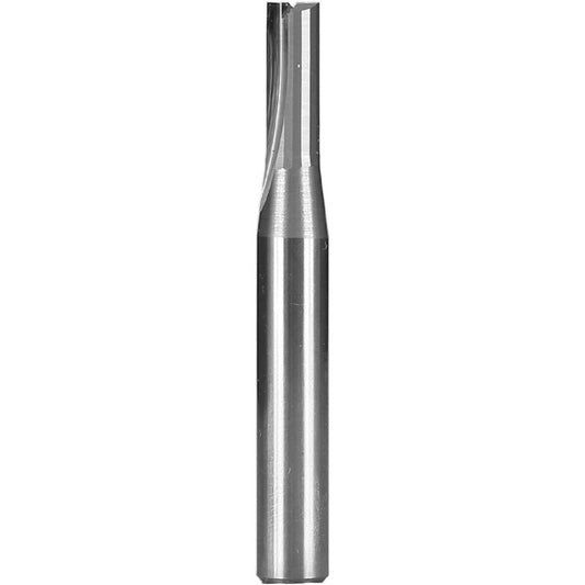 3/16" Diameter 1/4" Shank Straight Router Bit