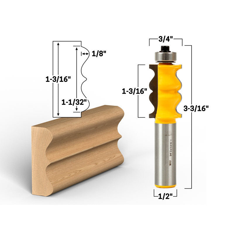 Buy Molding Router Bits Cheap - Perfect Tools for Decorative and Custom ...