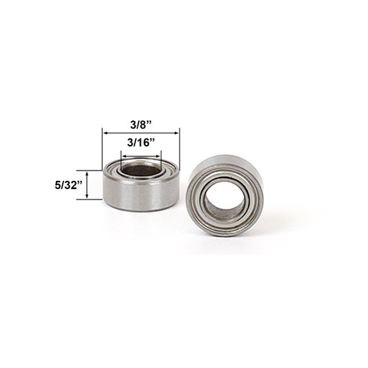 Router Bit Replacement Bearing Outer Diameter 3/8" & Inner diameter 3/16"