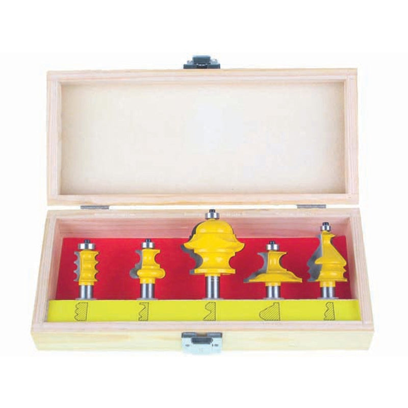 5 Bit Specialty Molding Router Bit Set – RouterBit Mall