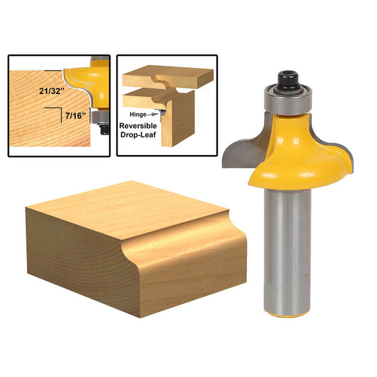 7/16" Traditional Table Edge 1/2" Shank Router Bit