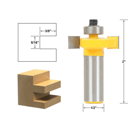 5/16" Slot Slotting & Rabbeting 1/2" Shank Router Bit