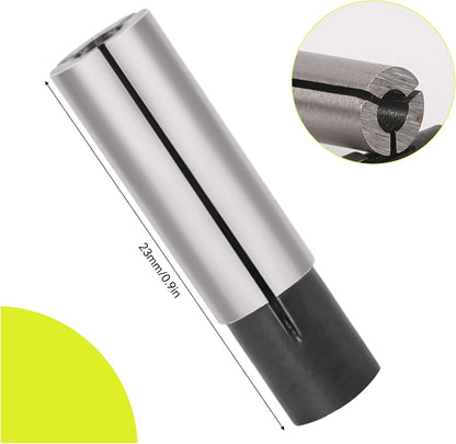 4 Pack 1/4" to 1/8" Collet Adapter for CNC Router, High Carbon Steel Reducer Sleeve for Engraving Bits, Router Bit Converter